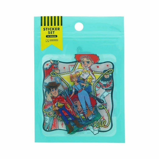トイストーリー5 ダイカットシール ケース入りステッカーセット レトロ ディズニー サンスター文具