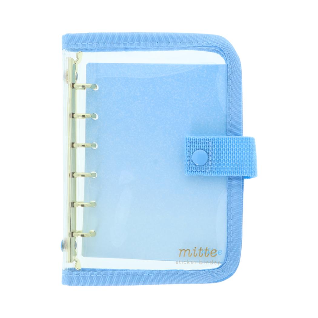 シール帳 mitte シールバインダー スパークルブルー サンスター文具