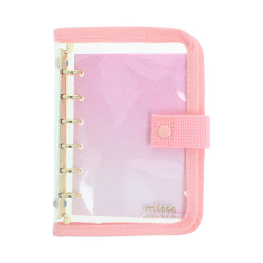 シール帳 mitte シールバインダー スパークルピンク サンスター文具
