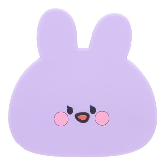 あさみみちゃん 手鏡 シリコンミラー PP サンタン かわいい キャラクター グッズ メール便可 シネマコレクション