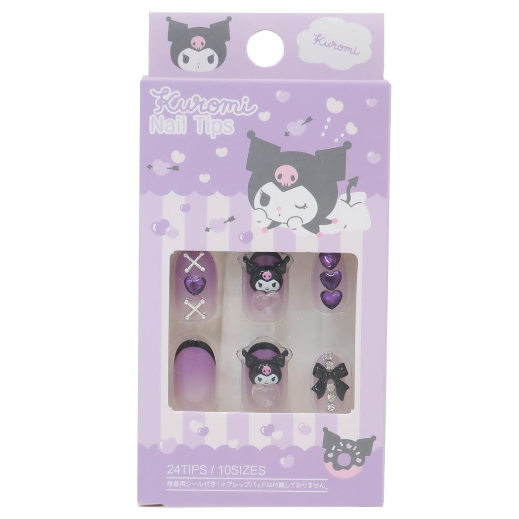 クロミ コスメ雑貨 ネイルチップ サンリオ サンタン ネイルアート 付け爪 おしゃれ キャラクター グッズ メール便可 シネマコレクション