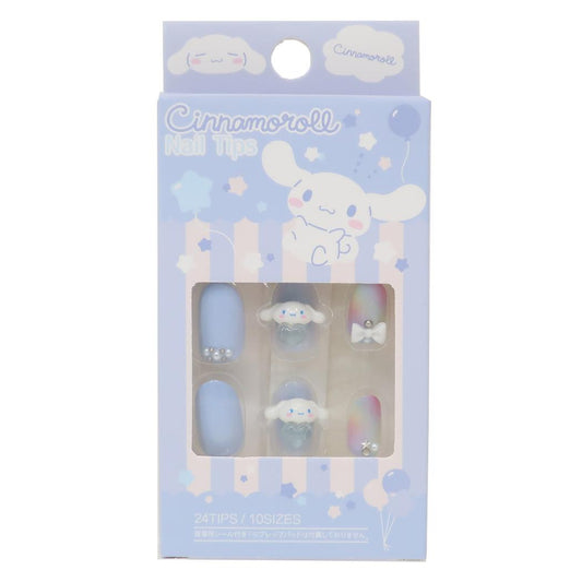 シナモロール コスメ雑貨 ネイルチップ サンリオ サンタン ネイルアート 付け爪 おしゃれ キャラクター グッズ メール便可 シネマコレクション