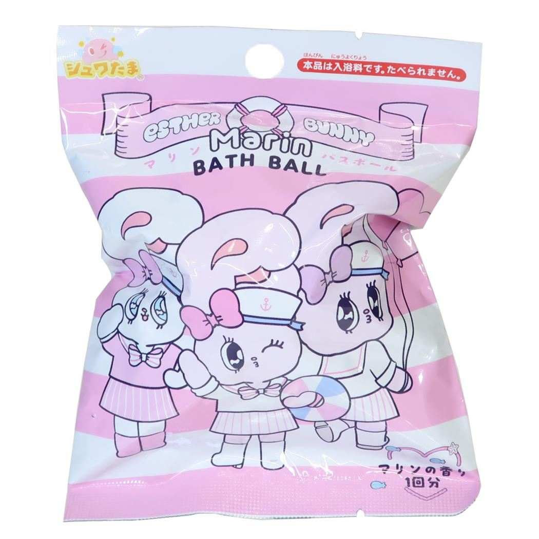 エスターバニー 入浴剤 Marinバスボール 全4種の内どれか1個 単品 Esther Bunny サンタン