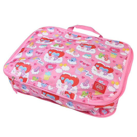 ケアベア トラベルポーチ 衣類圧縮袋 Mサイズ CareBears サンタン 旅行 合宿 省スペース キャラクター グッズ シネマコレクション