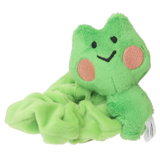 LINE FRIENDS minini ヘアアクセ 抱きつきシュシュ レニニ サンタン ヘアゴム キャラクター グッズ シネマコレクション