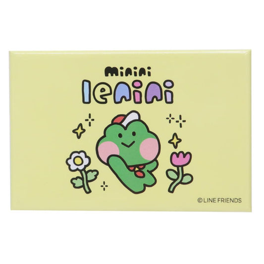 LINE FRIENDS minini 磁石 スクエアマグネット レニニ サンタン ホワイトボード 冷蔵庫 キャラクター グッズ メール便可 シネマコレクション