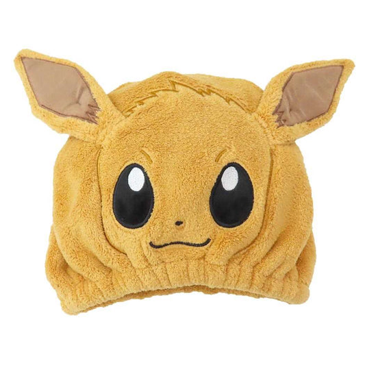 ポケットモンスター ヘアドライタオル帽子 ヘアキャップ イーブイ ポケモン サンタン お風呂上り 海 プール サマーレジャー用品 キャラクター グッズ シネマコレクション