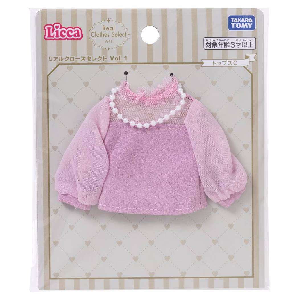リカちゃん 人形用服 リアルクローズセレクト Vol.1 トップスC
