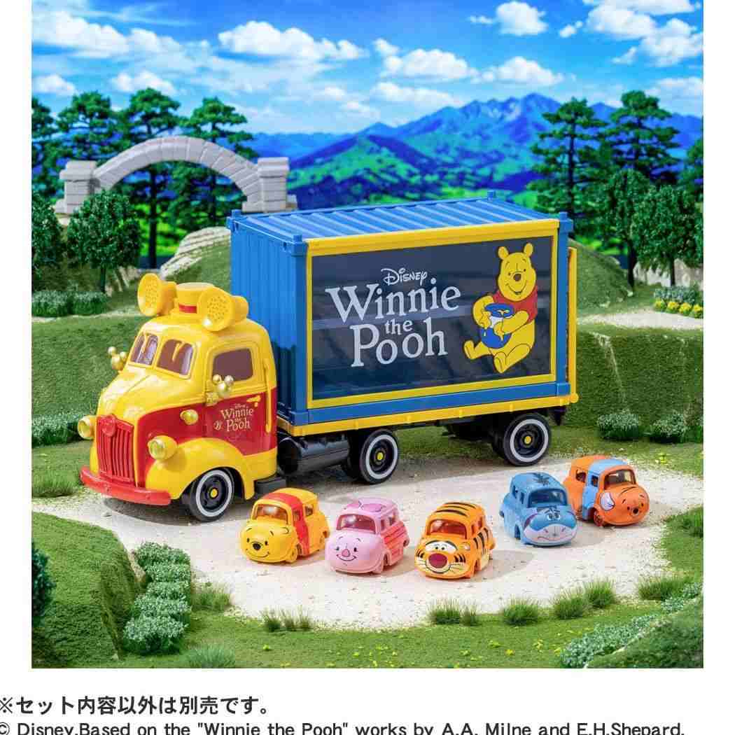 くまのプーさん おもちゃ ドリームトミカ ディズニーモータース グランドドリームキャリー くまのプーさん ディズニー TOMICA タカラトミー