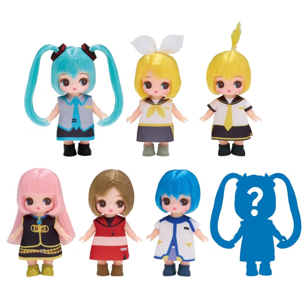 リカちゃん おもちゃ ぷちリカちゃん 初音ミクコレクション 全7種 BOX 6個セット タカラトミー