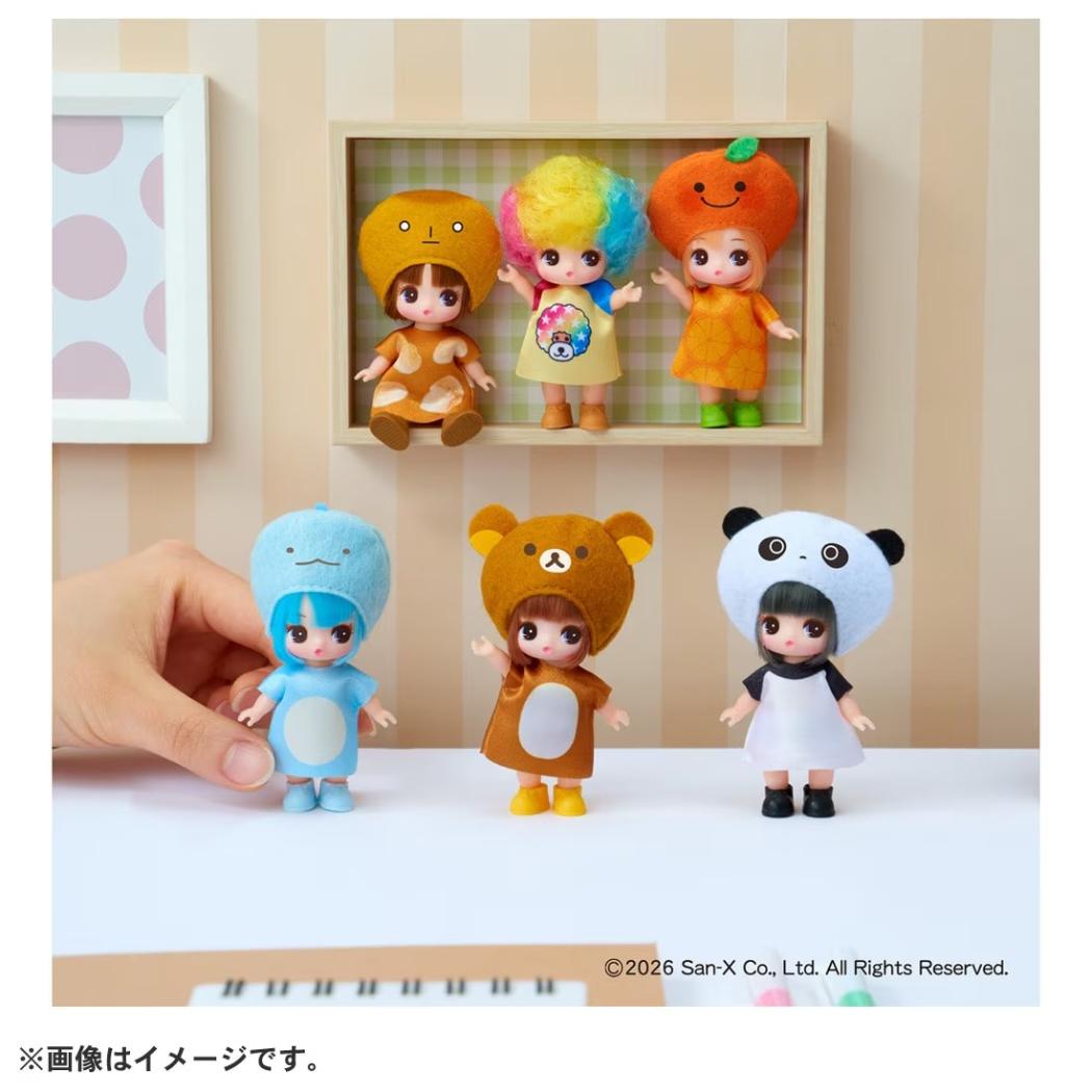 リカちゃん おもちゃ ぷちリカちゃん サンエックスユニバースコレクション 全7種の内どれか1個 タカラトミー
