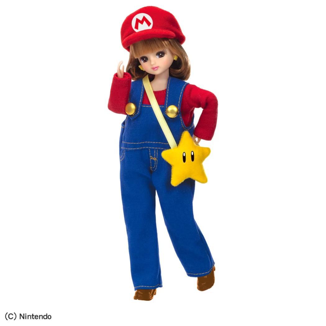 リカちゃん おもちゃ スーパーマリオ リカちゃん マリオスタイル タカラトミー 人形あそび こども 子ども 女の子 キャラクター グッズ シネマコレクション