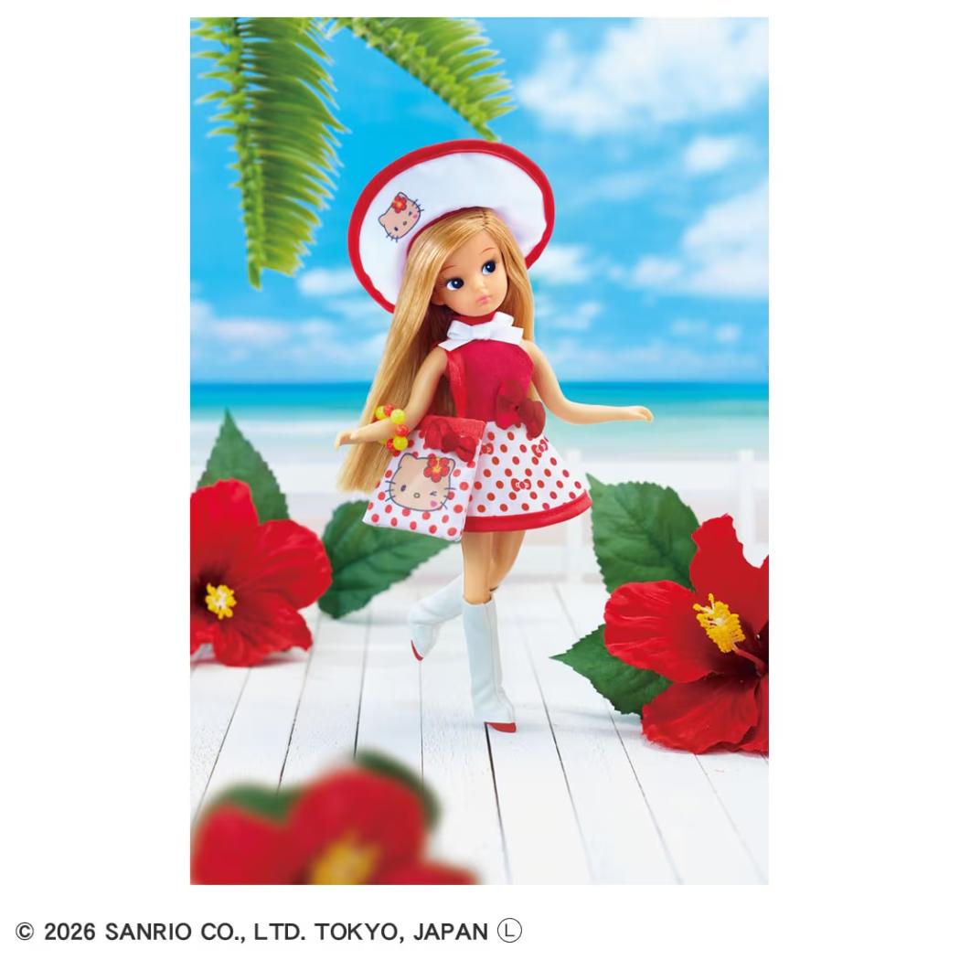 リカちゃん おもちゃ レトロリカ 日焼けしたキティとバカンス サンリオ タカラトミー