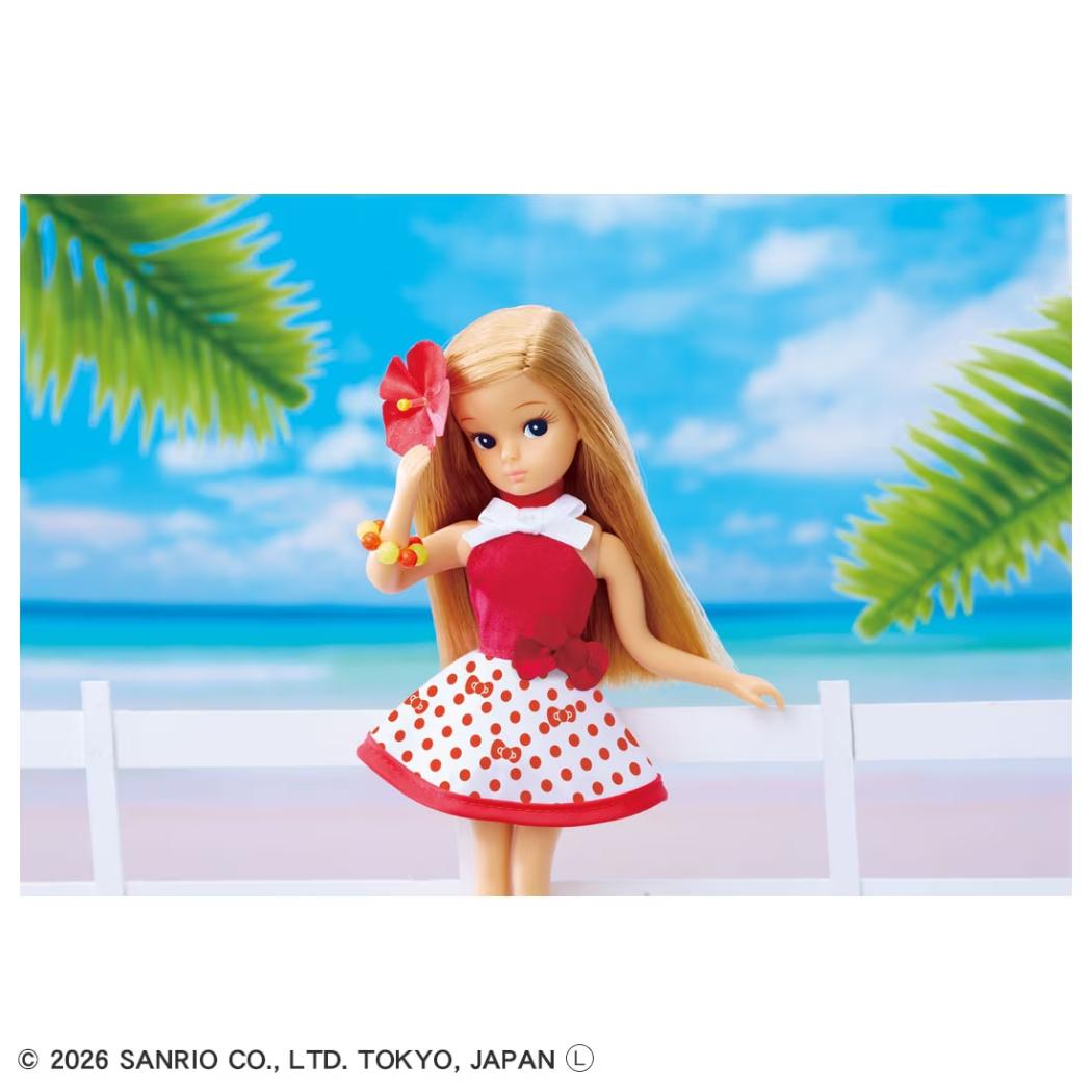 リカちゃん おもちゃ レトロリカ 日焼けしたキティとバカンス サンリオ タカラトミー