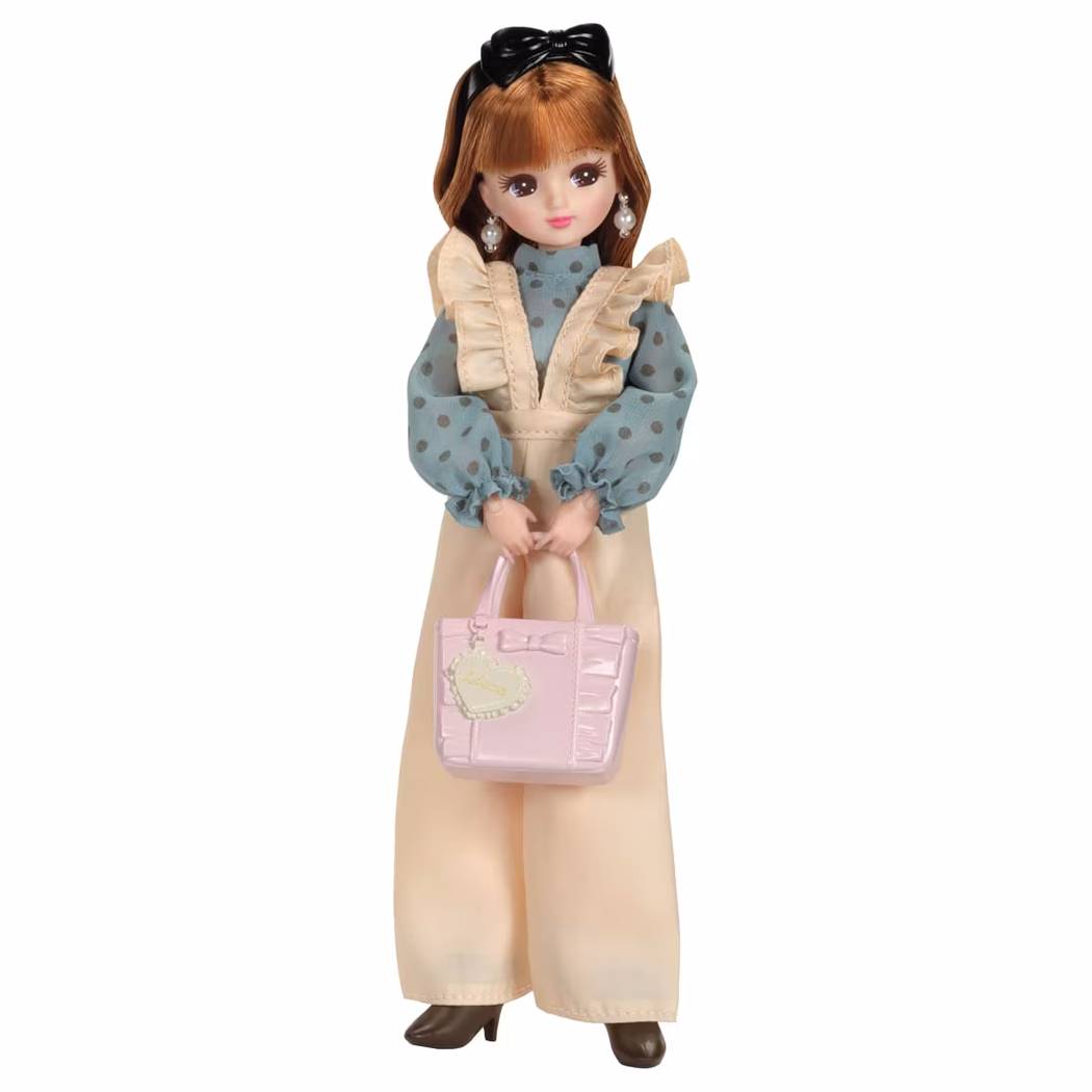 リカちゃん 人形用服 LD-26 スウィートラッフルドット