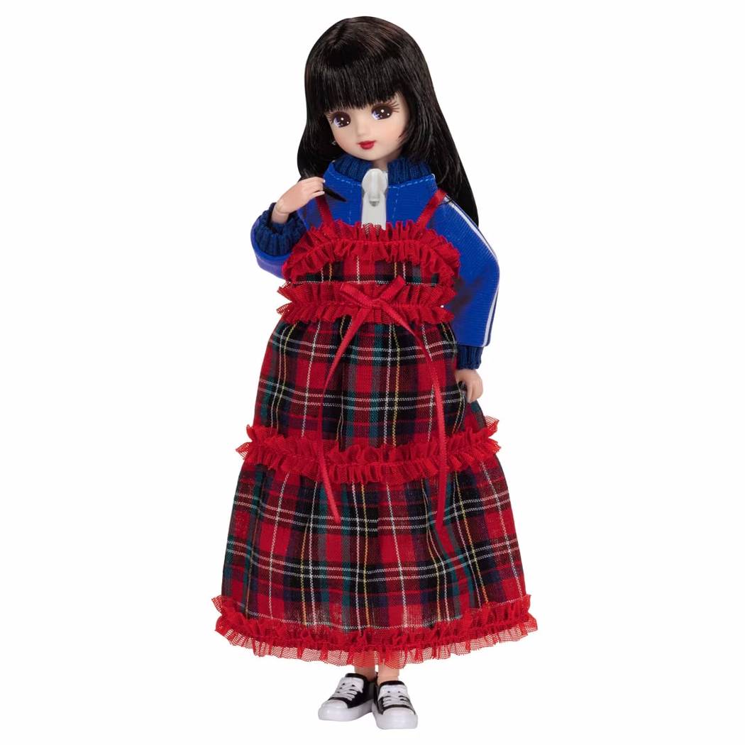 リカちゃん 人形用服 LD-29 スポーティチェック