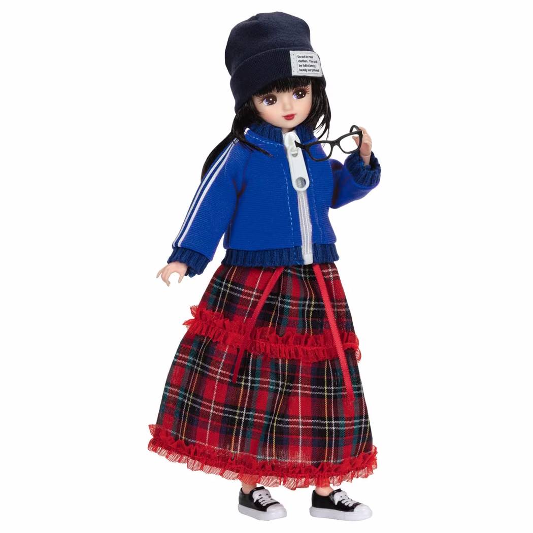 リカちゃん 人形用服 LD-29 スポーティチェック