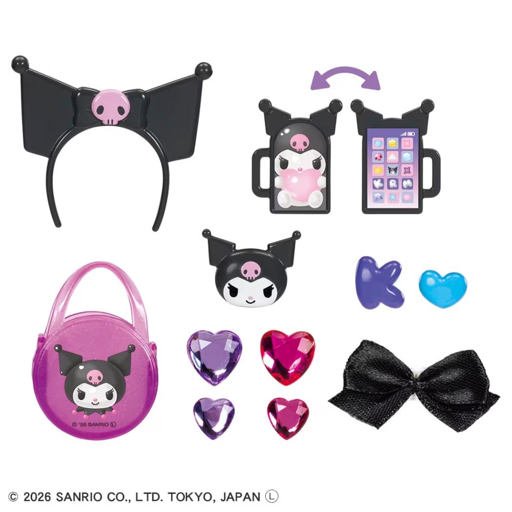 おもちゃ デコって クロミ リカちゃん サンリオ タカラトミー
