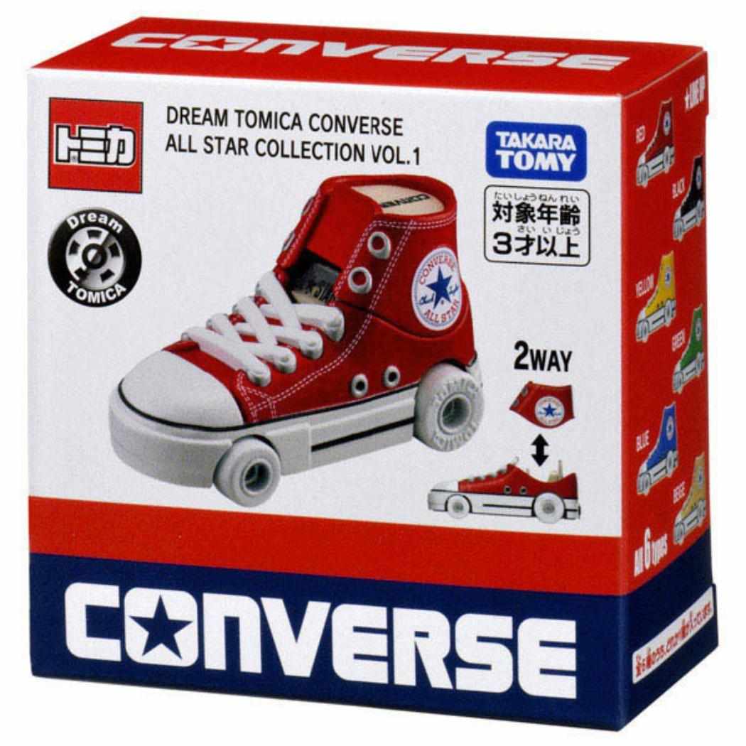 トミカ おもちゃ DREAM TOMICA CONVERSE ALL STAR COLLECTION VOL.1 全6種の内どれか1個 TOMICA タカラトミー