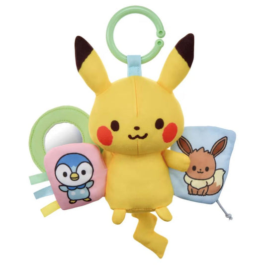ポケットモンスター 知育玩具 手あそびいっぱい！おでかけフレンズ ピカチュウ モンポケ ポケモン タカラトミー ベビートイ おもちゃ キャラクター グッズ シネマコレクション