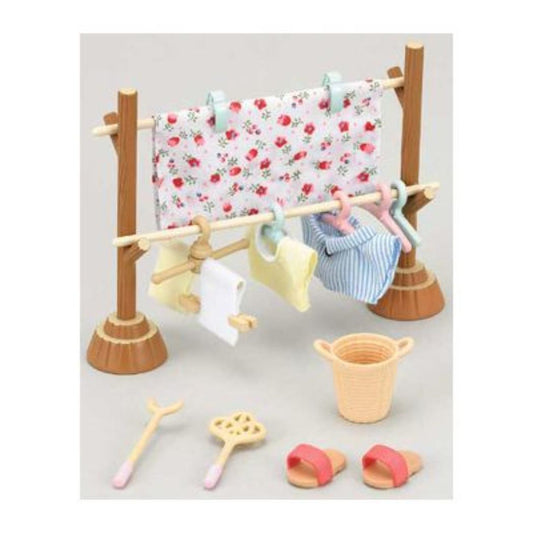 シルバニアファミリー マスコット カー610 ものほしセット Sylvanian Families サンヨープレジャー コレクション雑貨 人形 グッズ シネマコレクション