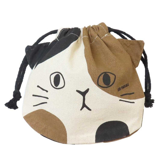 AND PACKABLE 巾着袋 きんちゃくポーチ PO カリコF テクノプライム 小物入れ かわいい グッズ メール便可 シネマコレクション