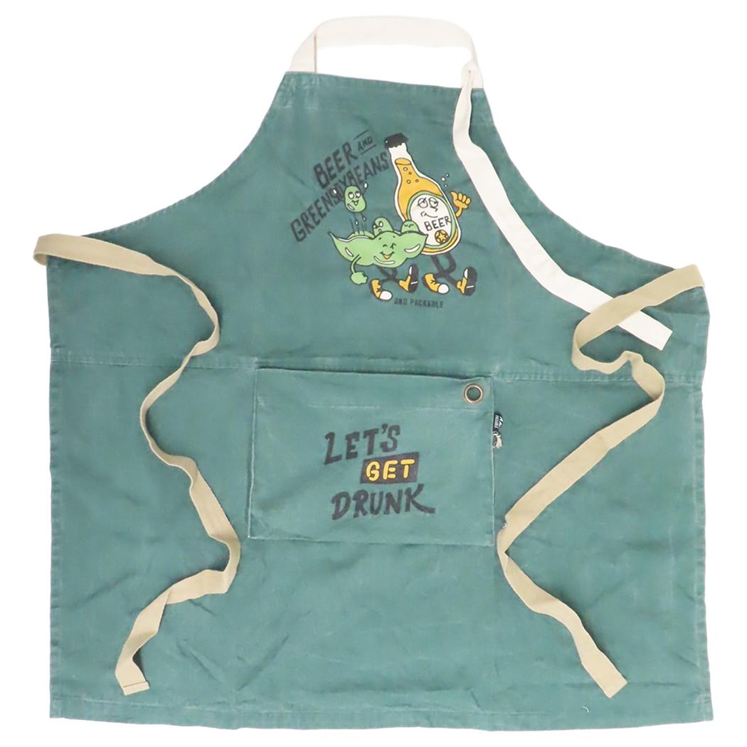 AND PACKABLE エプロン パッカブルエプロン PAP ビール＆エダマメ GR テクノプライム お料理 キッチン用品 ギフト プレゼント グッズ シネマコレクション