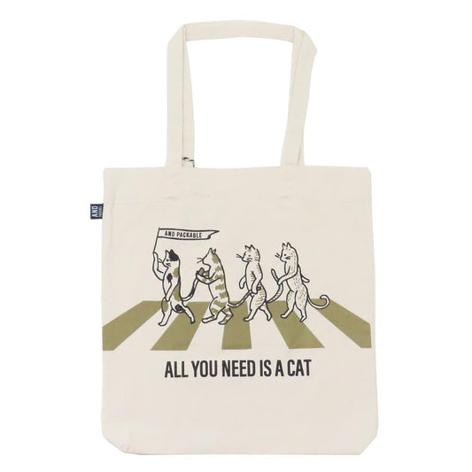 AND PACKABLE トートバッグ ツイルトートバッグ TB NEED CAT-NT テクノプライム 手提げかばん プレゼント グッズ メール便可 シネマコレクション