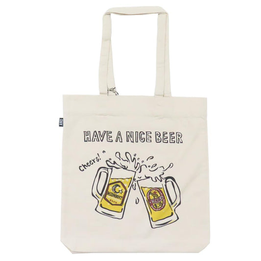 AND PACKABLE トートバッグ ツイルトートバッグ TB BEER-NT テクノプライム 手提げかばん プレゼント グッズ メール便可 シネマコレクション