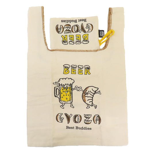 AND PACKABLE エコバッグ ミニマルシェバッグ MBHS ビール＆ギョーザ NT テクノプライム お買い物バッグ 手提げバッグ グッズ メール便可 シネマコレクション