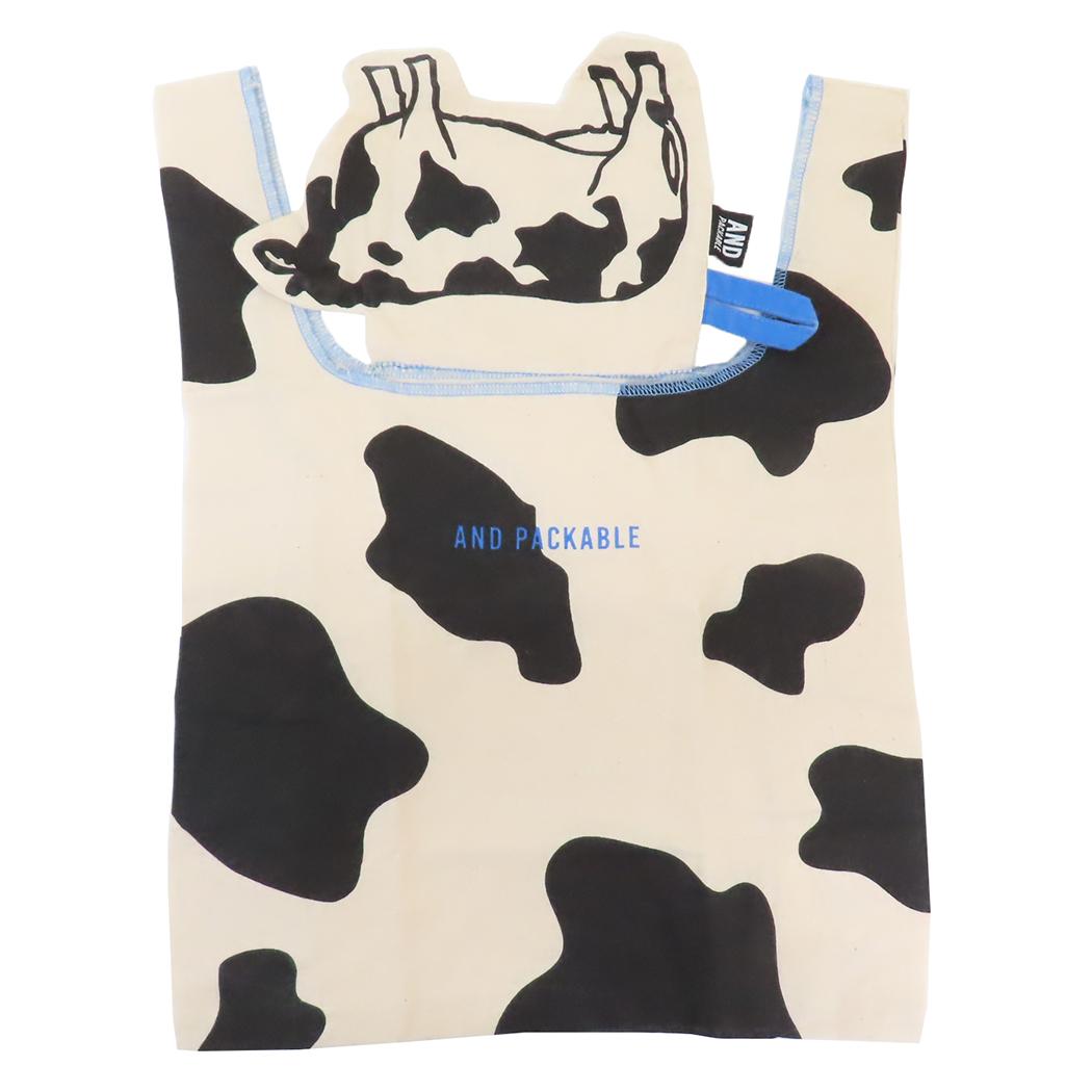 AND PACKABLE エコバッグ ミニマルシェバッグ MBHS COW NT テクノプライム お買い物バッグ 手提げバッグ グッズ メール便可 シネマコレクション