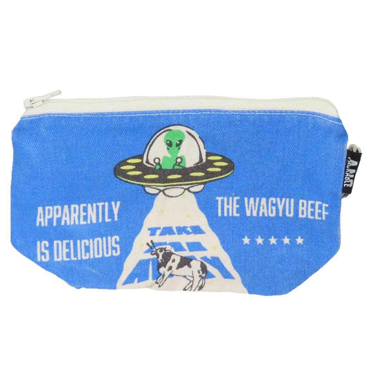 AND PACKABLE ペンポーチ ジッパーポーチ ZPO UFO FARM BL テクノプライム 小物入れ かわいい グッズ メール便可 シネマコレクション