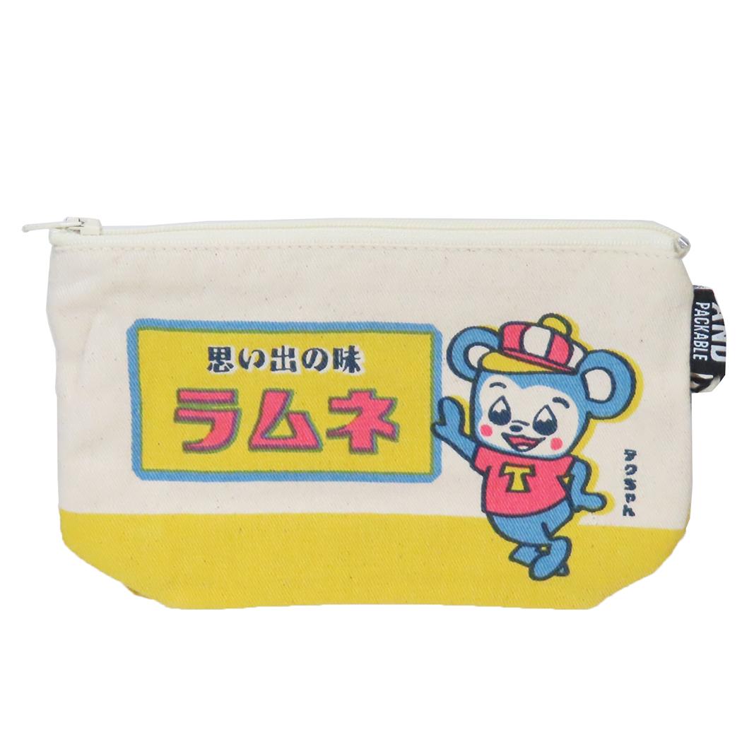 AND PACKABLE ペンポーチ ジッパーポーチ ZPO テクチャン YE テクノプライム 小物入れ かわいい グッズ メール便可 シネマコレクション