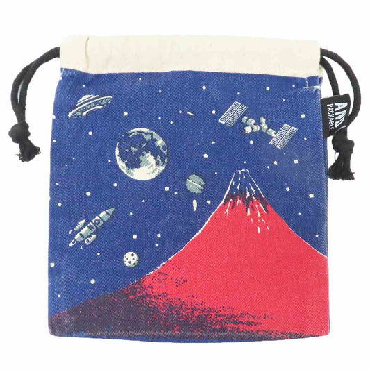 AND PACKABLE 巾着袋 巾着ポーチ KPO アカフジ NV テクノプライム 小物入れ かわいい グッズ メール便可 シネマコレクション