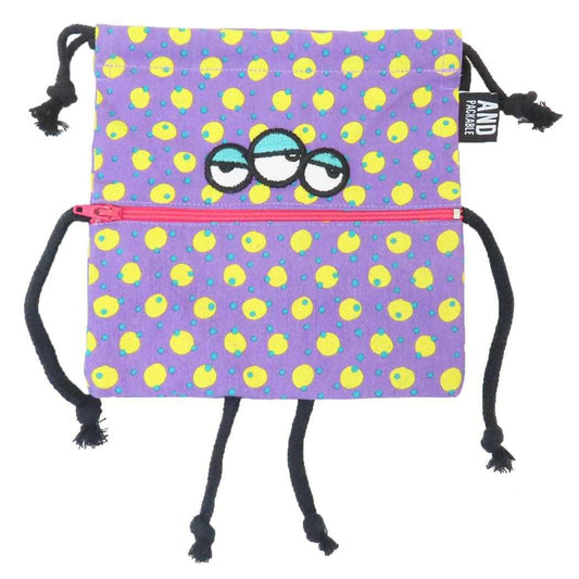 AND PACKABLE キャンディモンスターズ 巾着袋 巾着ポーチ KPO ジューシーズ パードッツ テクノプライム 小物入れ かわいい グッズ メール便可 シネマコレクション