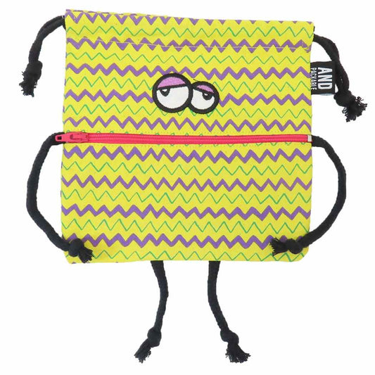 AND PACKABLE キャンディモンスターズ 巾着袋 巾着ポーチ KPO ジューシーズ ジャッキー テクノプライム 小物入れ かわいい グッズ メール便可 シネマコレクション