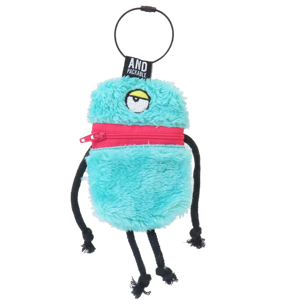 AND PACKABLE キャンディモンスターズ ミニポーチ ジッパーポーチ ZPO スパイシーズ ミンティ テクノプライム 小物入れ かわいい グッズ メール便可 シネマコレクション