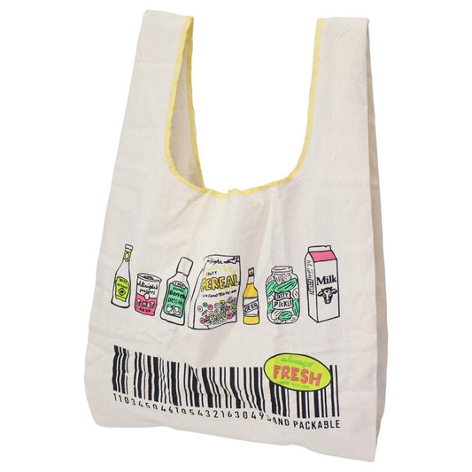 AND PACKABLE エコバッグ ミニマルシェバッグ MBHS バーコードNT テクノプライム お買い物バッグ 手提げバッグ グッズ メール便可 シネマコレクション