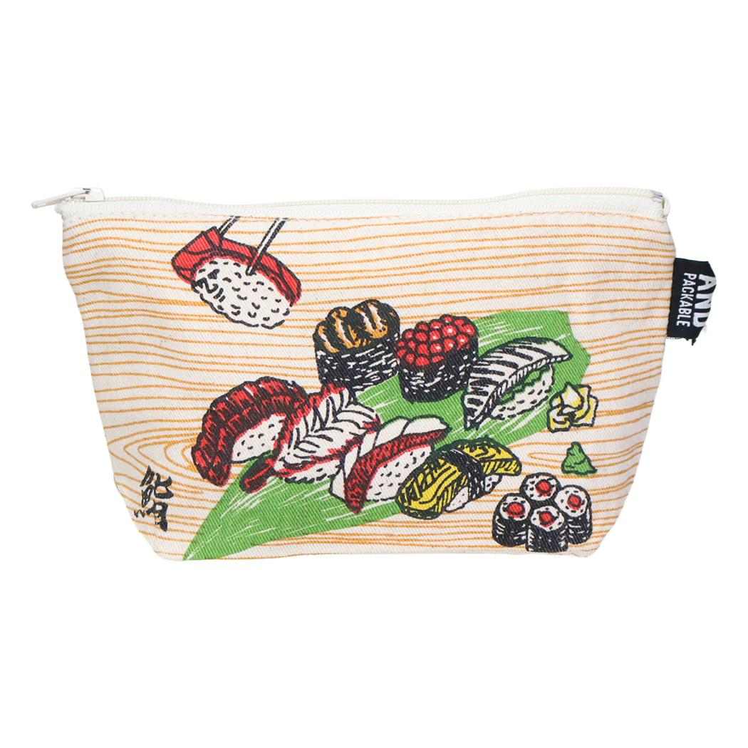 AND PACKABLE コスメポーチ ポーチ ZPO SUSHI GR テクノプライム 小物入れ かわいい グッズ メール便可 シネマコレクション