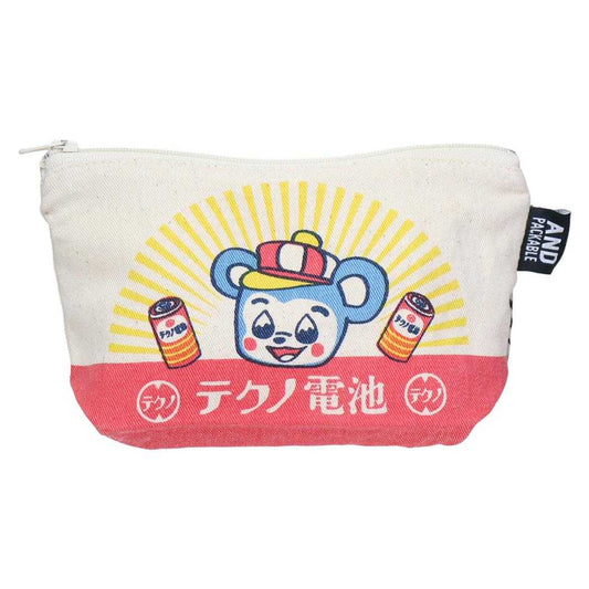 AND PACKABLE コスメポーチ ポーチ ZPO テクチャン RD テクノプライム 小物入れ かわいい グッズ メール便可 シネマコレクション