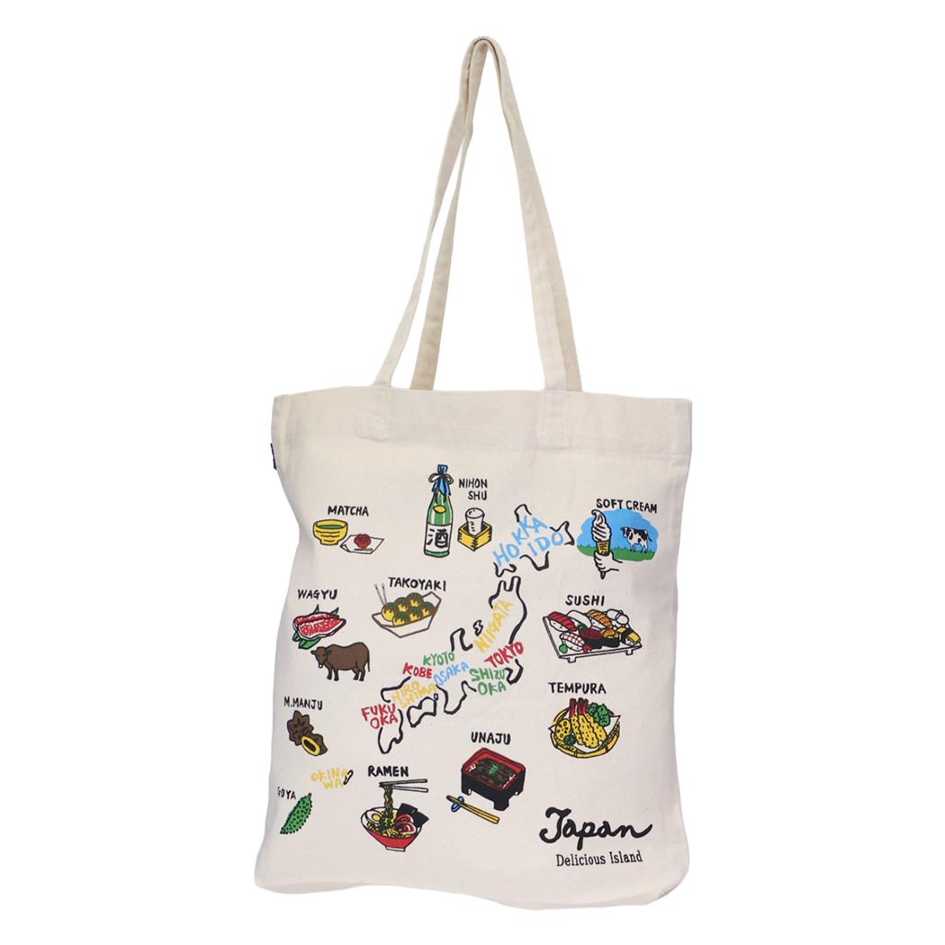 AND PACKABLE 手提げかばん ツイルトートバッグ JAPANESE FOOD-NT テクノプライム プレゼント サブバッグ グッズ メール便可 シネマコレクション