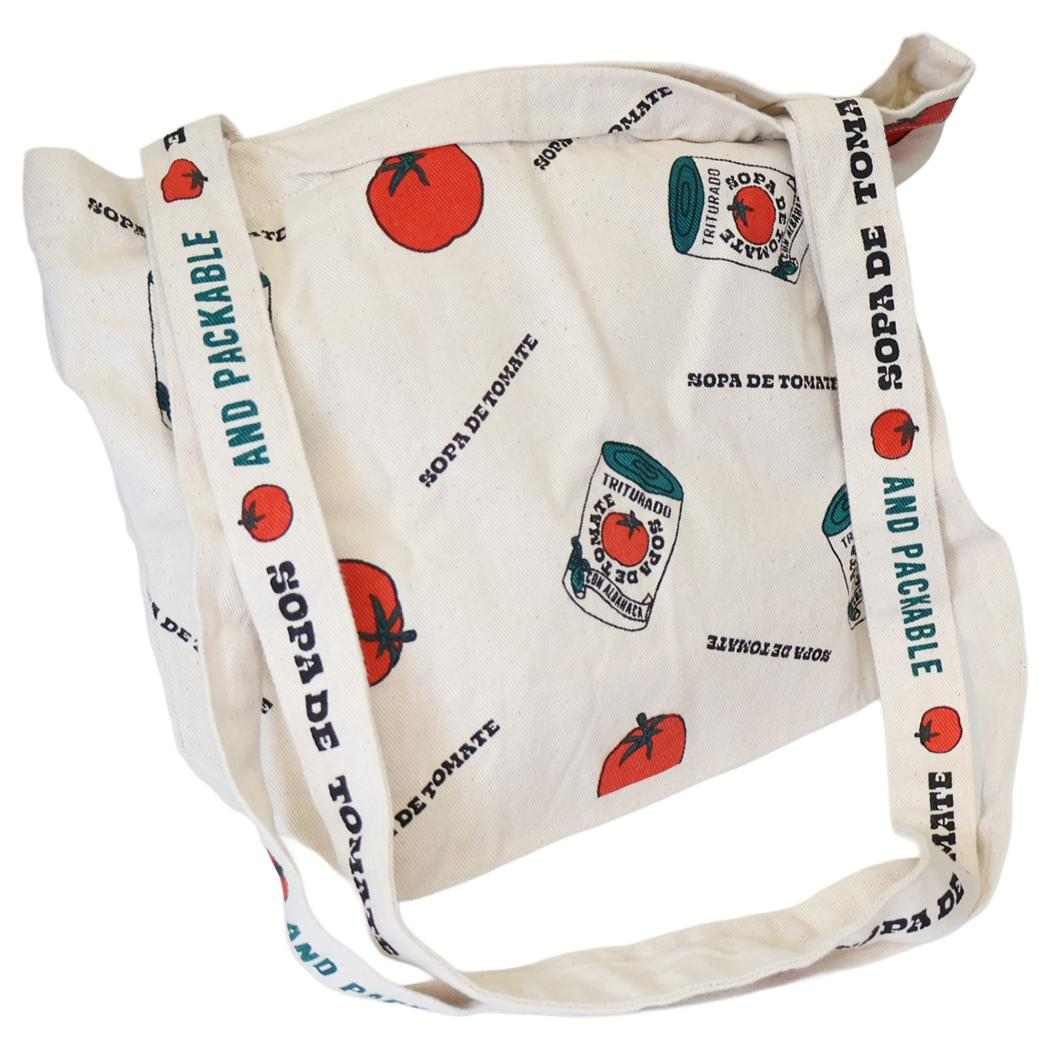 AND PACKABLE トートバッグ MTBPミニトートバッグ トマトカン NT テクノプライム