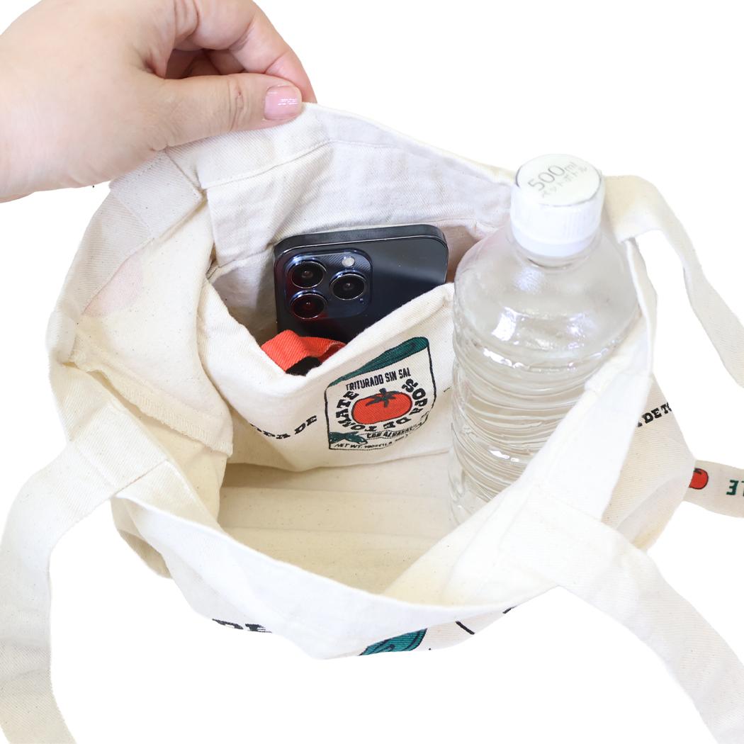 AND PACKABLE トートバッグ MTBPミニトートバッグ トマトカン NT テクノプライム