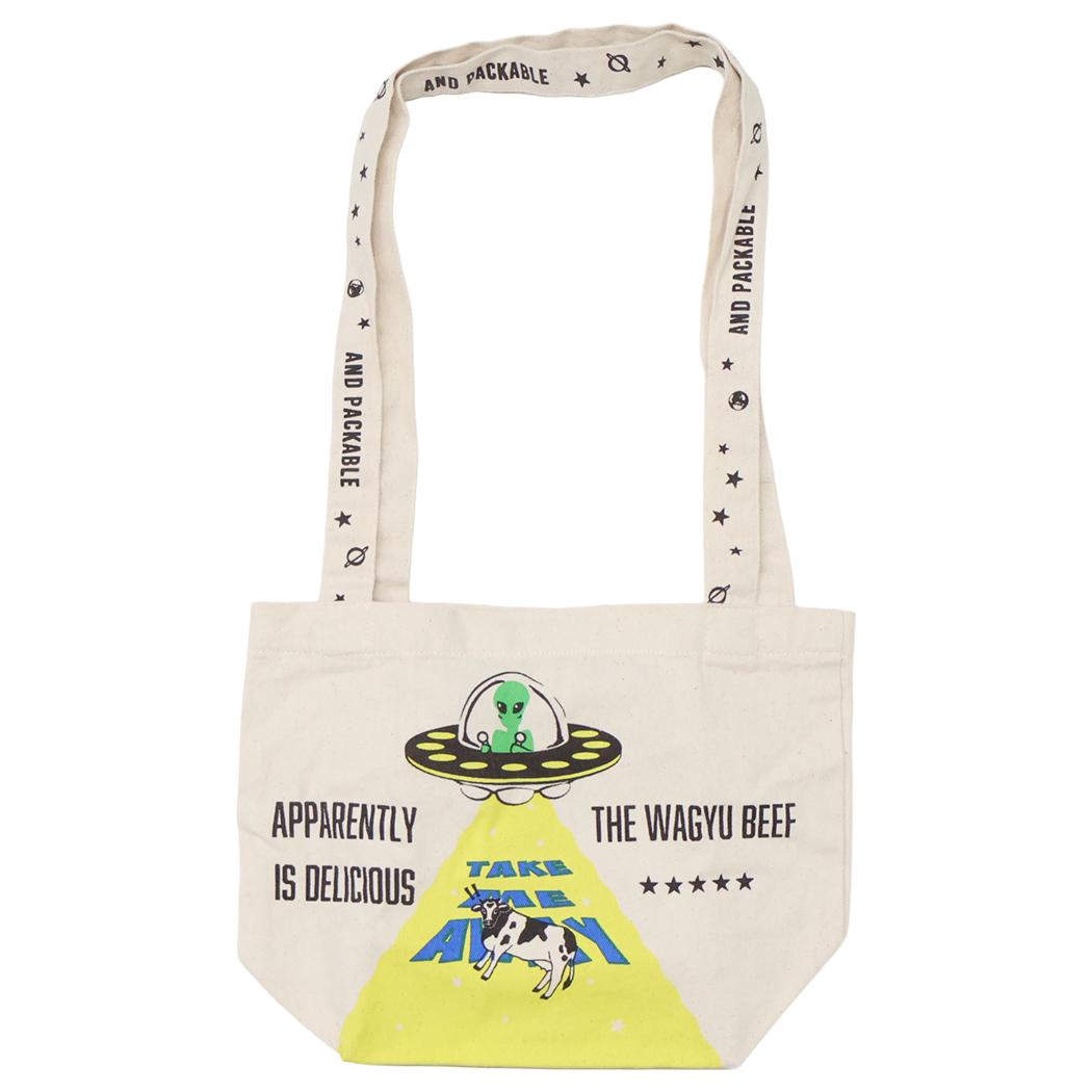 AND PACKABLE トートバッグ MTBPミニトートバッグ UFO FARM-NT テクノプライム