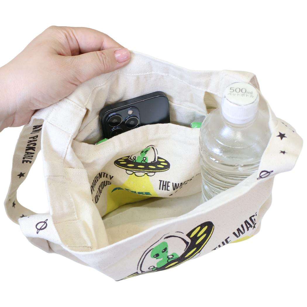 AND PACKABLE トートバッグ MTBPミニトートバッグ UFO FARM-NT テクノプライム