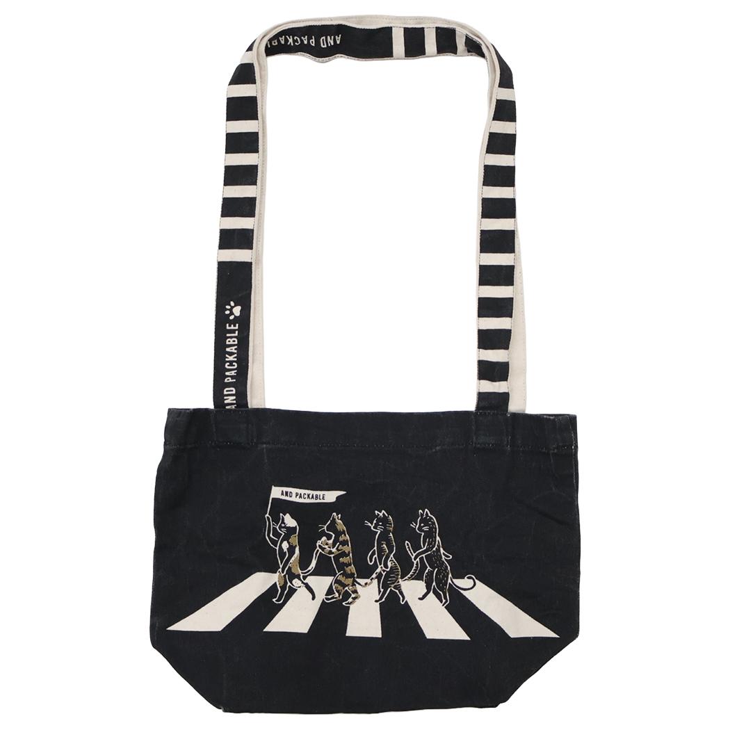 AND PACKABLE トートバッグ MTBPミニトートバッグ NEED CAT-BK テクノプライム