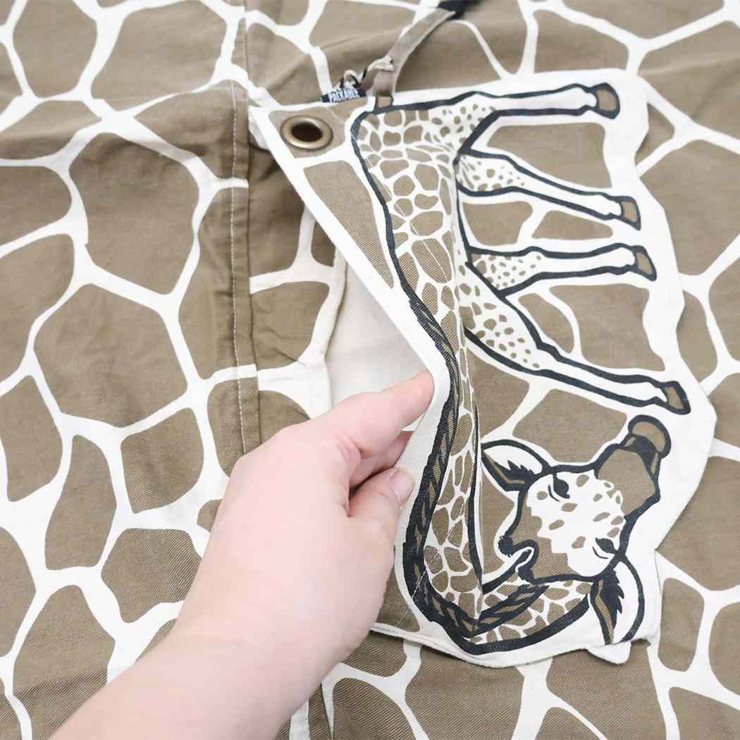 AND PACKABLE エプロン PAP パッカブルエプロン ジラフ BR テクノプライム