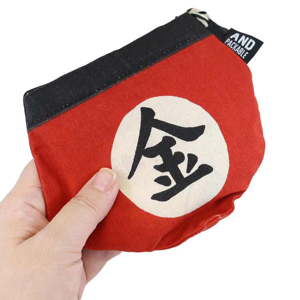 AND PACKABLE エコバッグ ミニマルシェバッグ キンタロウ NT テクノプライム