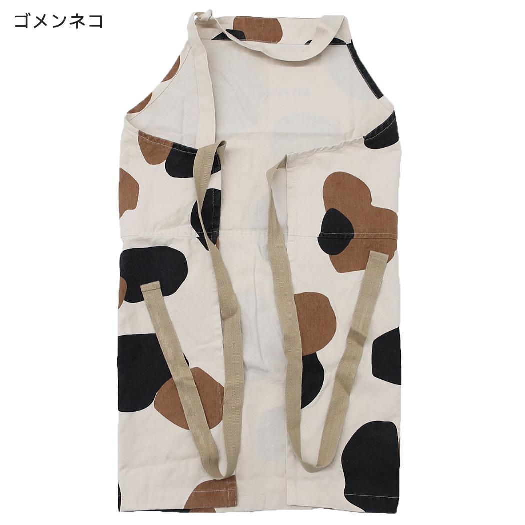 AND PACKABLE エプロン PAP パッカブルエプロン 猫 ゴメンネコ NT テクノプライム