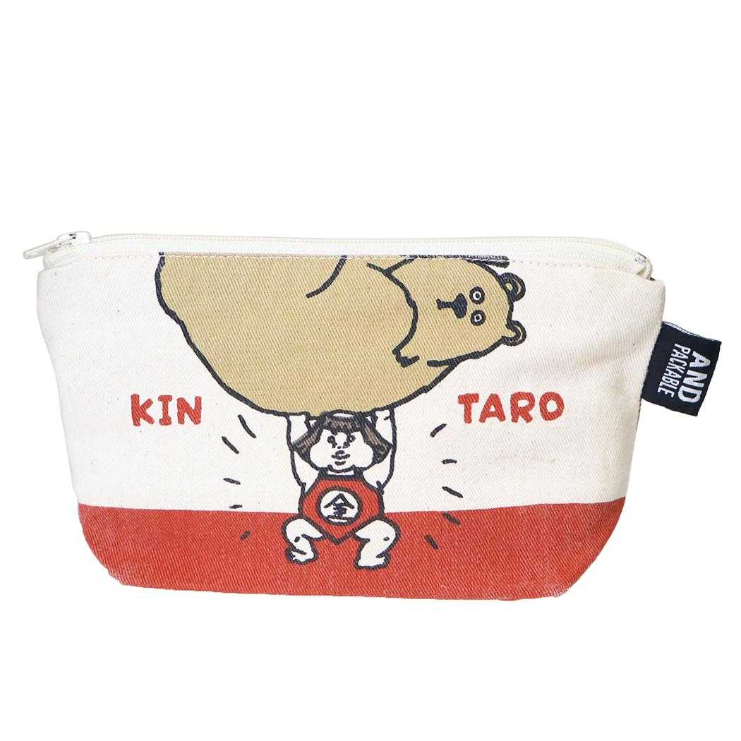 AND PACKABLE ペンポーチ ジッパーポーチ ZPO キンタロウ RD テクノプライム